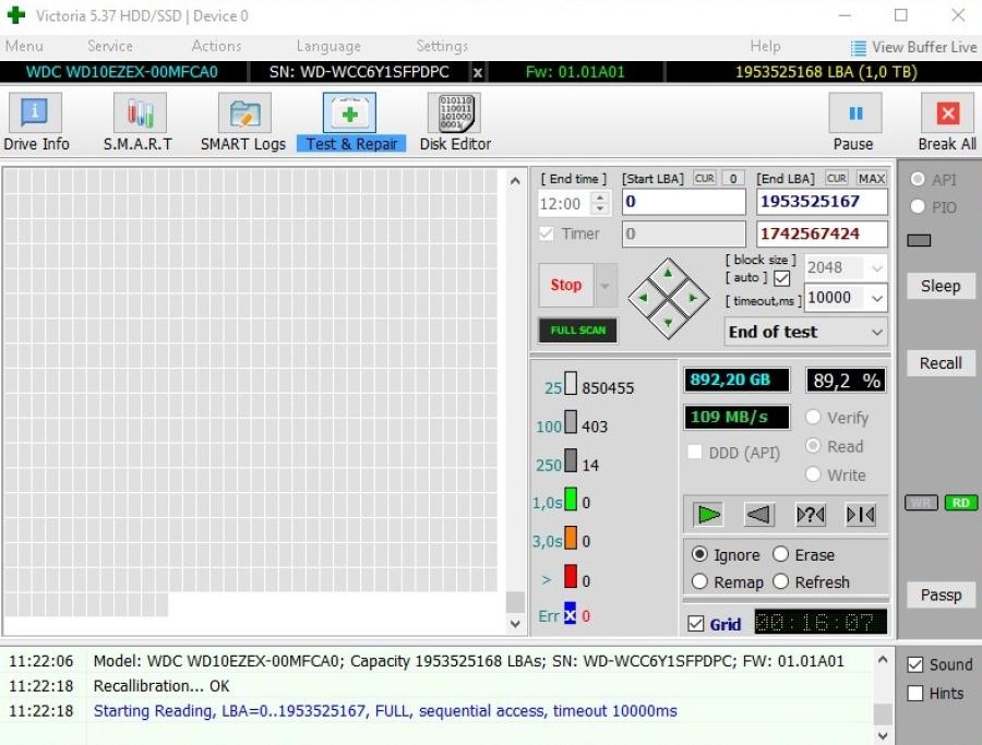 219-280-001 HDD 3.5" SATA Western Digital WD10EZEX #7