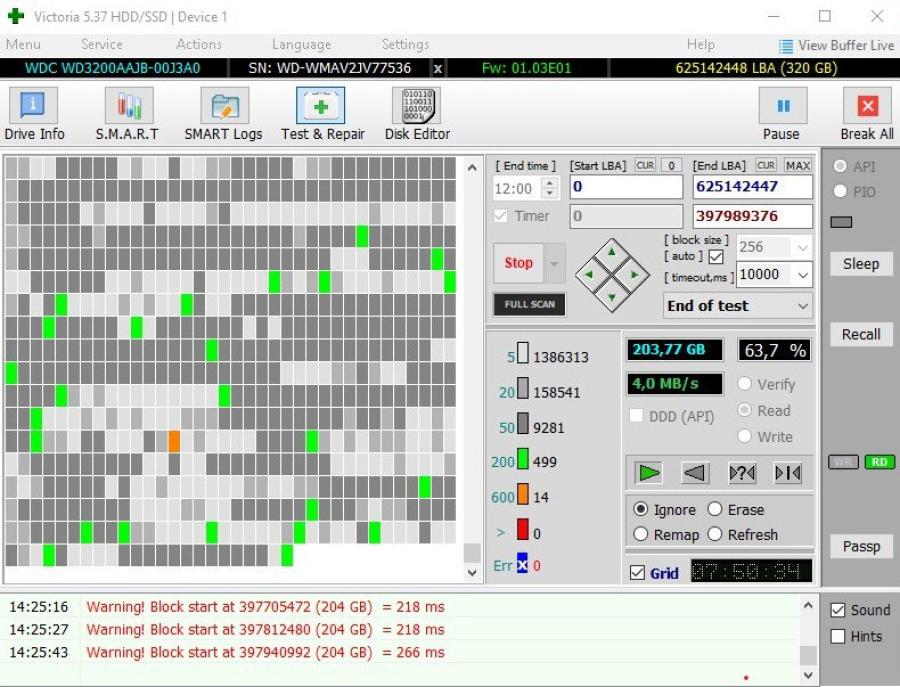 219-285-001 HDD 3.5" IDE Western Digital WD3200AAJB #7