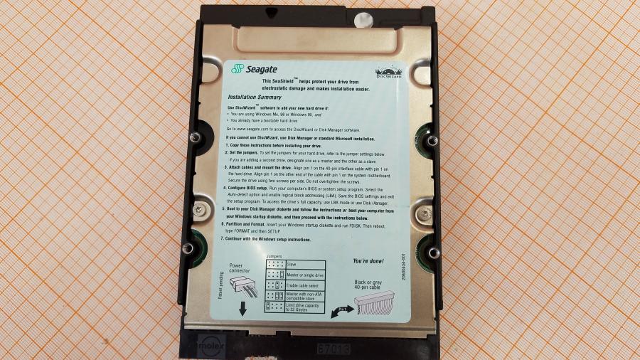 223-250-001 HDD 3.5" IDE SEAGATE ST340016A #3