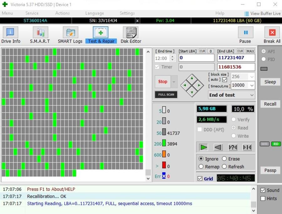 223-251-001 HDD 3.5" IDE SEAGATE ST360014A #7