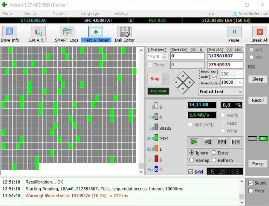 165-1025-001 HDD 3.5" IDE SEAGATE ST3160023A #7