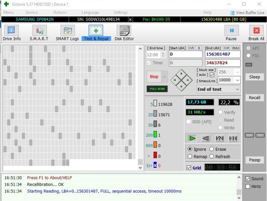 165-1026-002 HDD 3.5" IDE SAMSUNG SP0842N #7