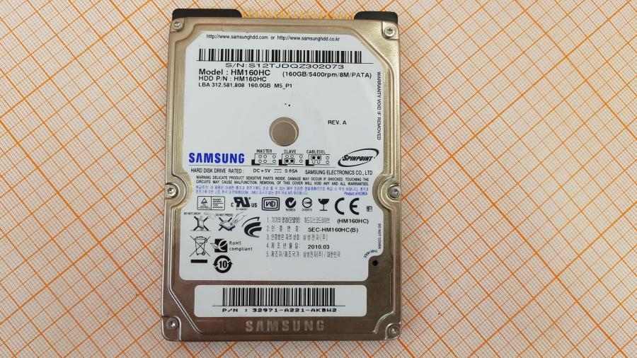 165-1031-004 HDD 2.5" IDE SAMSUNG HM160HC #2