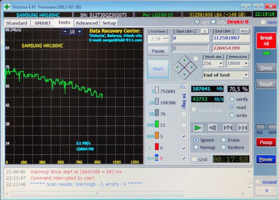 165-1031-004 HDD 2.5" IDE SAMSUNG HM160HC #7