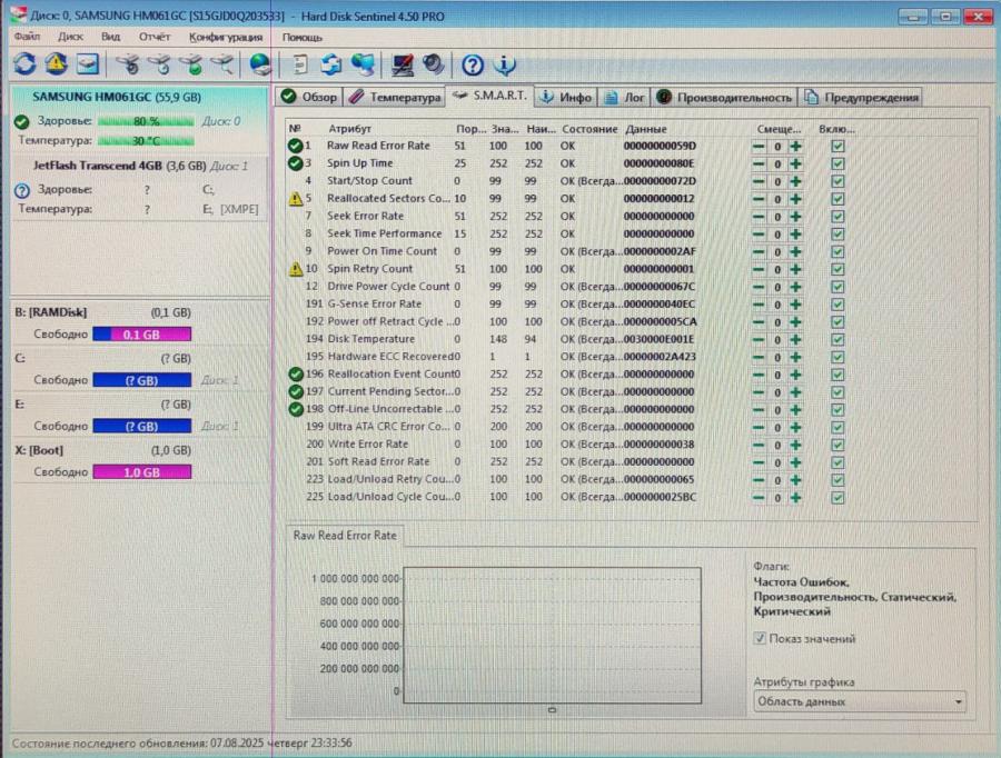 165-1032-001 HDD 2.5" IDE SAMSUNG HM061GC #6