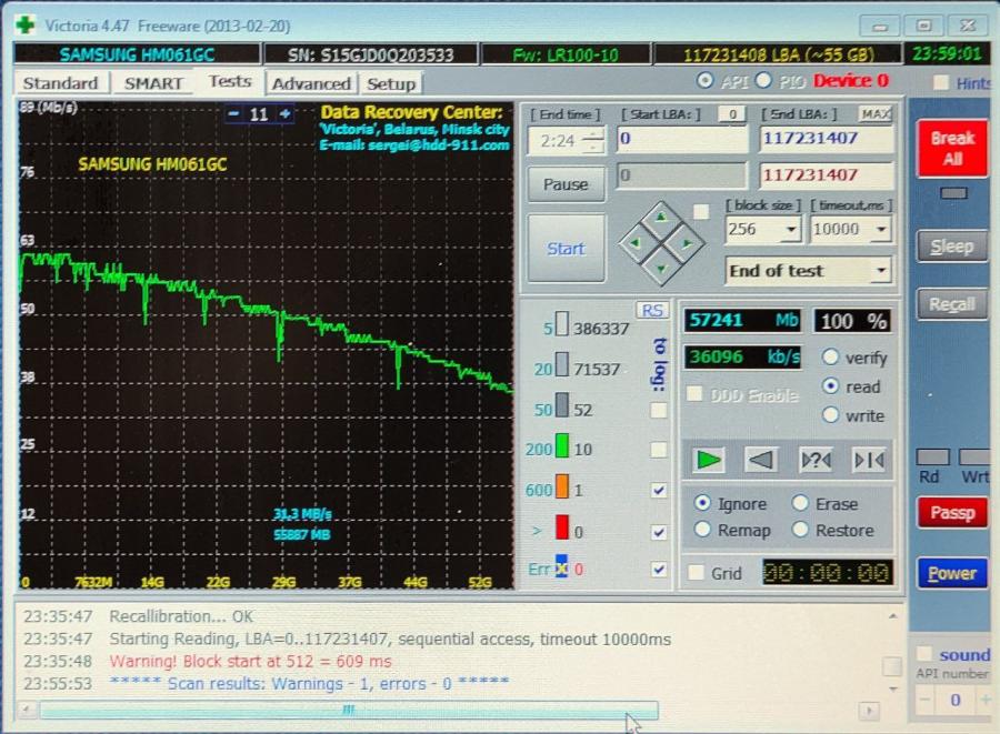 165-1032-001 HDD 2.5" IDE SAMSUNG HM061GC #7