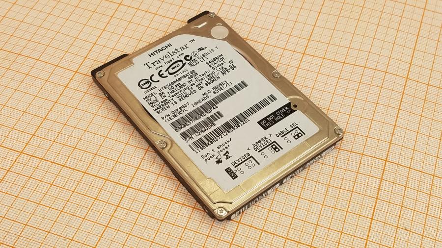 165-1039-001 HDD 2.5" IDE HITACHI HTS548040M9AT00 #1