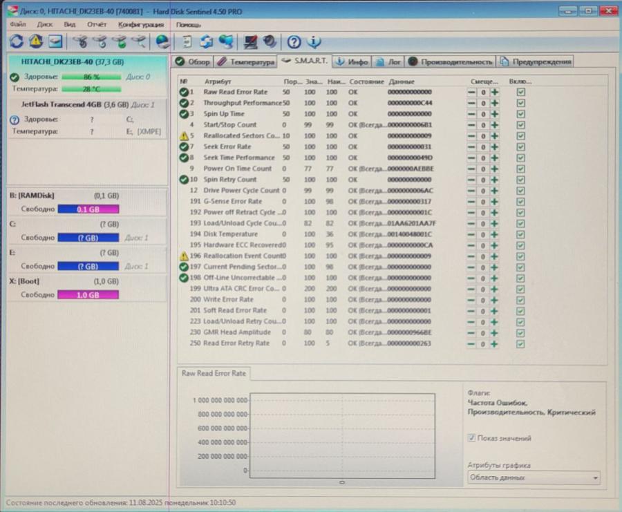 165-1040-001 HDD 2.5" IDE HITACHI DK23EB-40 #6