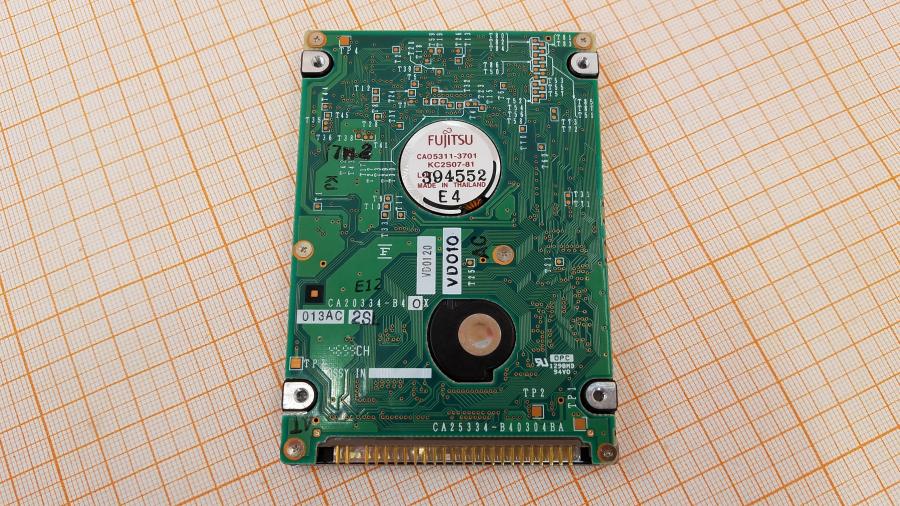 165-1042-001 HDD 2.5" IDE FUJITSU MHH2064AT #3