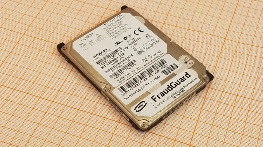 165-1046-001 HDD 2.5" IDE HITACHI DK23DA-20F #1