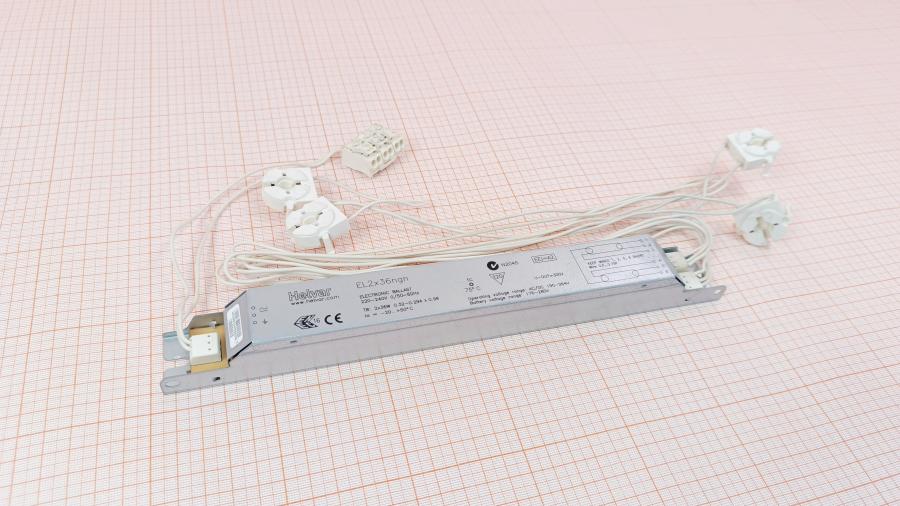 120-110-001 Дроссель электронный HELVAR EL2x36ngn #1