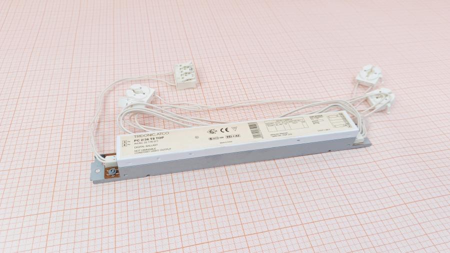 120-111-001 Дроссель электронный Tridonic PC 2/36 T8 TOP #1