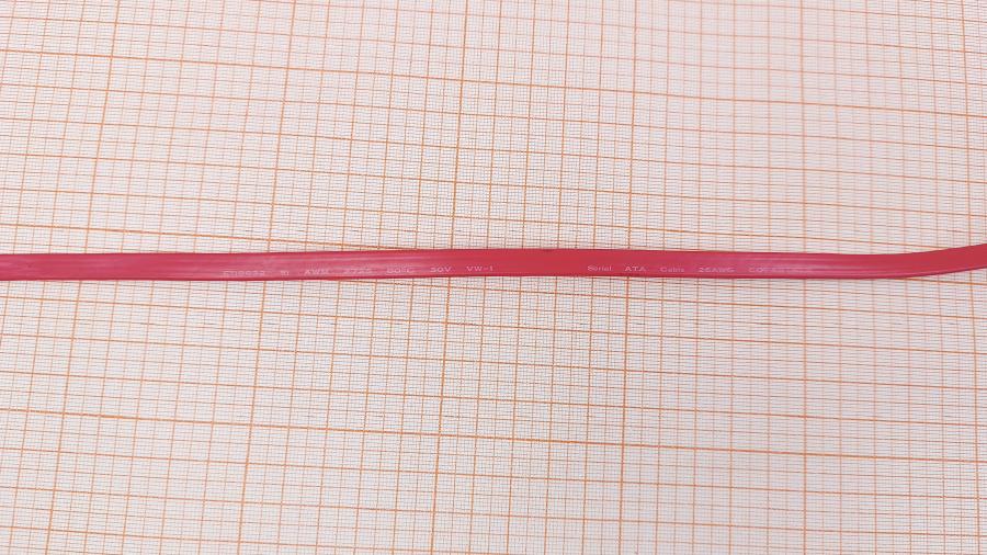 128-061-001 Кабель SATA  SATA 0.5M Red #4