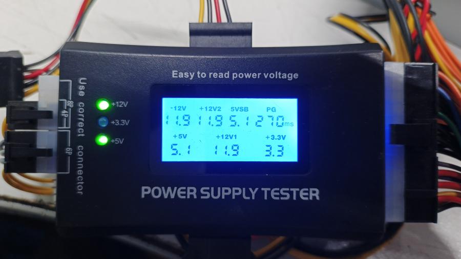 223-267-001 БП ATX v2.3 Accord ACC-400W-12 #7