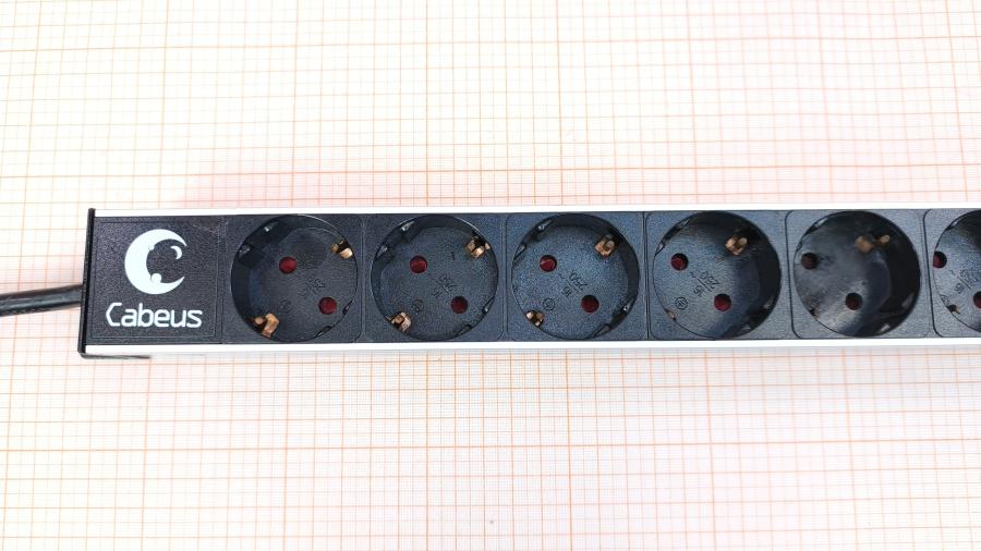 226-171-001 Блок силовых розеток Cabeus PDU-09P-2EU #3