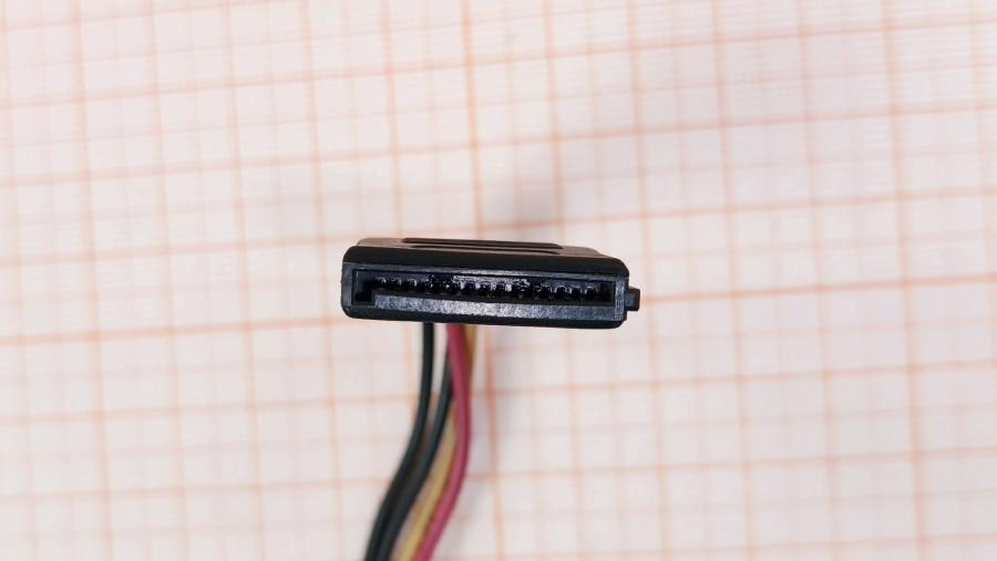 223-270-001 Переходник питания  MOLEX 4Pin - SATA 15Pin 0.15m #3
