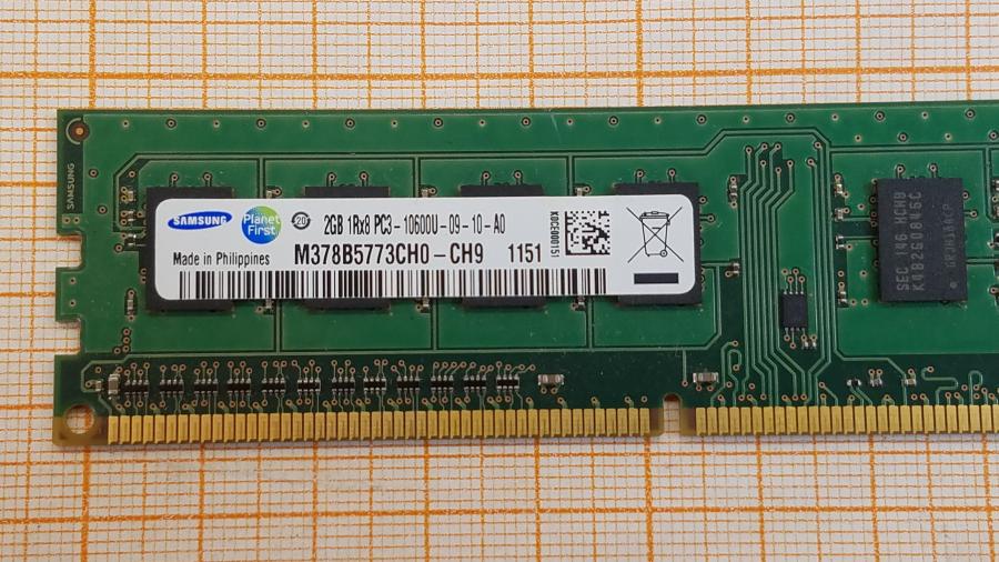 220-035-001 DDR3 1333/1600 DIMM SAMSUNG M378B5773CH0-CH9 #2