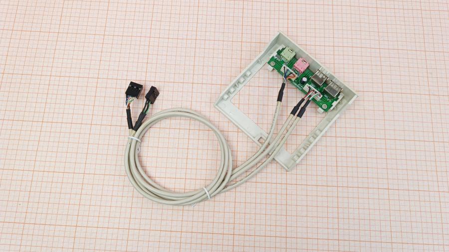 223-275-002 Передняя панель ввода-вывода  2x USB 2.0 + Mic IN + Audio OUT #3