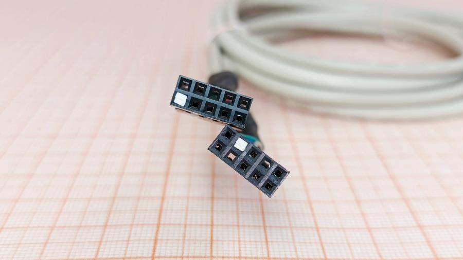 223-276-001 Передняя панель ввода-вывода SAN SHING 2x USB 2.0 / 2x MiniJack 3.5 (SPK, MIC) #4