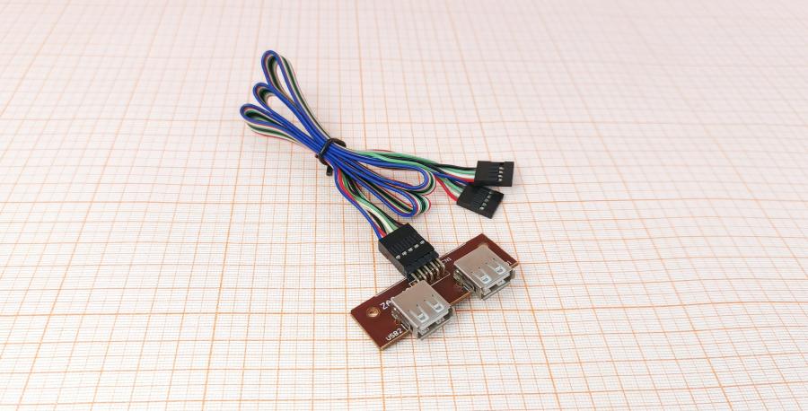 223-278-001 Передняя панель ввода-вывода   2x USB 2.0 - IDC 10 Pin (F) 0.55m #1
