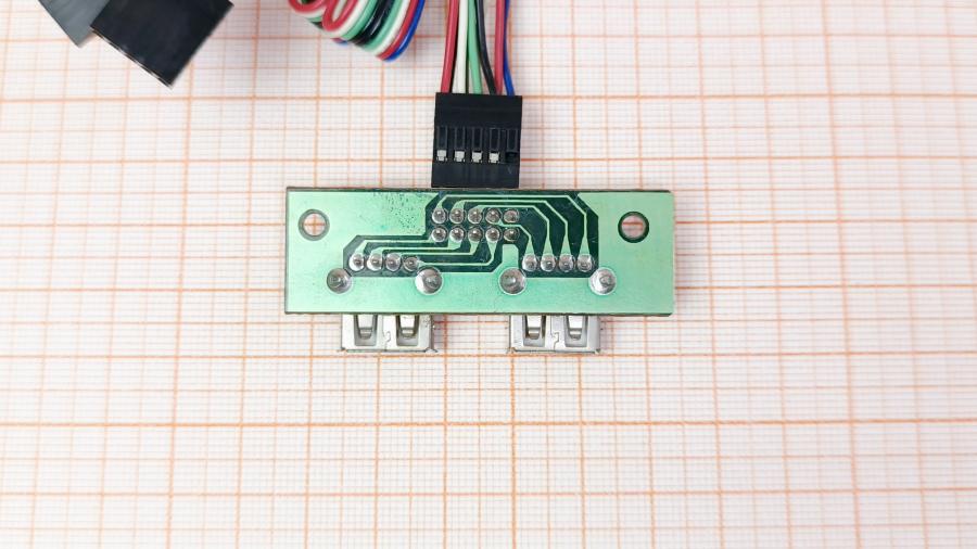 223-278-001 Передняя панель ввода-вывода   2x USB 2.0 - IDC 10 Pin (F) 0.55m #4