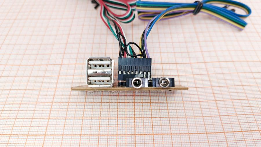223-280-001 Передняя панель ввода-вывода MICROLAB LA16558C1 #2