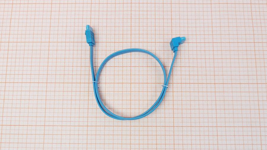 223-284-001 Кабель SATA-III 6Gbs DERONXIN SATA-III 0.5M Угловой #1