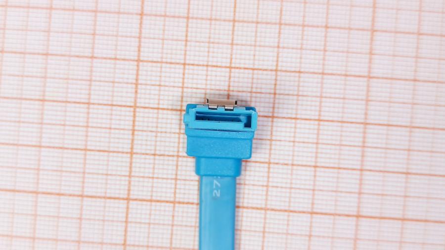 223-284-001 Кабель SATA-III 6Gbs DERONXIN SATA-III 0.5M Угловой #3