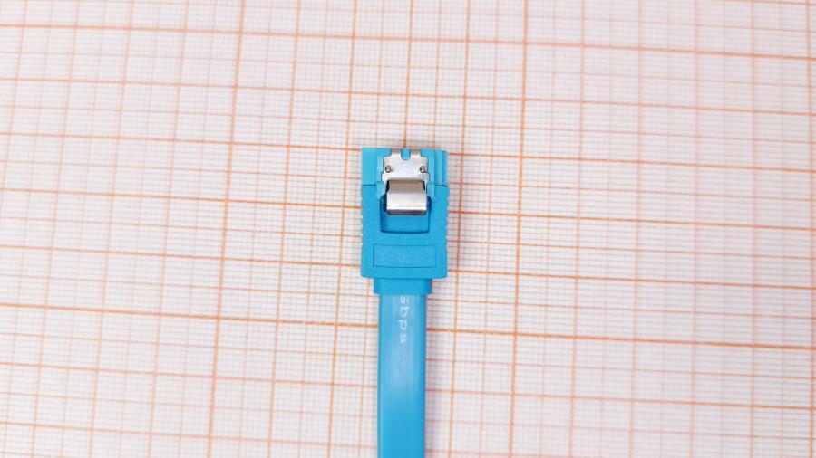 223-284-001 Кабель SATA-III 6Gbs DERONXIN SATA-III 0.5M Угловой #4