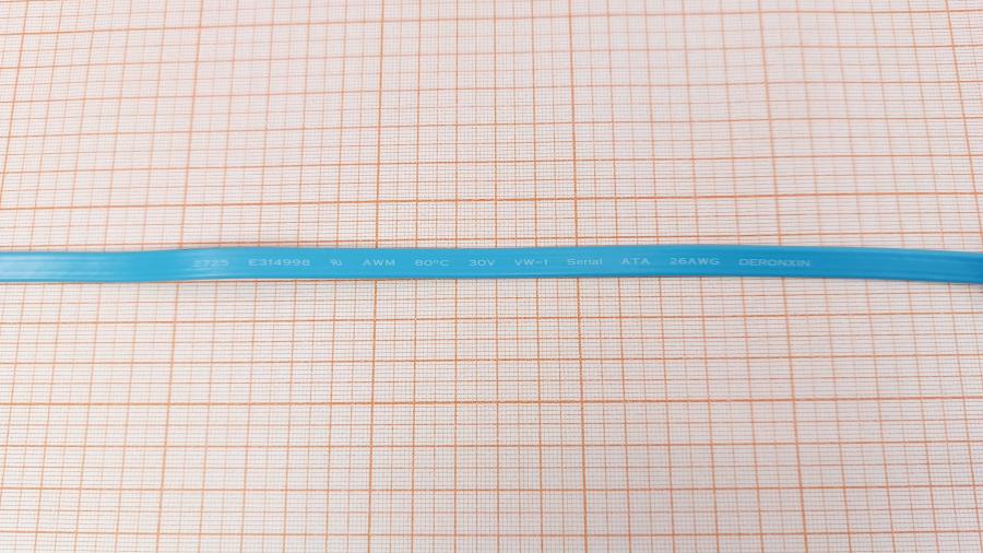 223-285-001 Кабель SATA-III 6Gbs DERONXIN SATA-III 0.4M #4