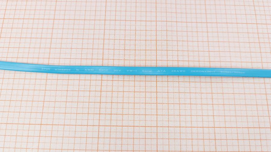 223-286-001 Кабель SATA-III 6Gbs DERONXIN SATA-III 0.5M #4