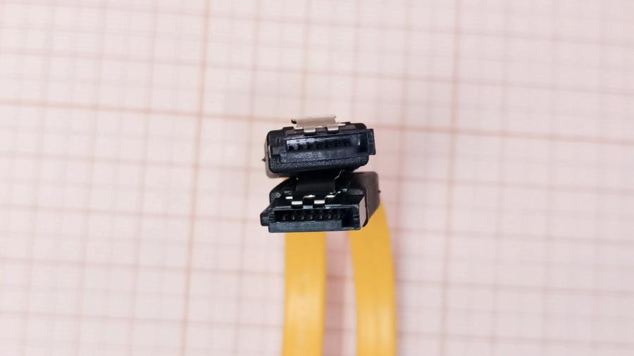 223-288-001 Кабель SATA-III 6Gbs  SATA-III 0.5M Yellow #3