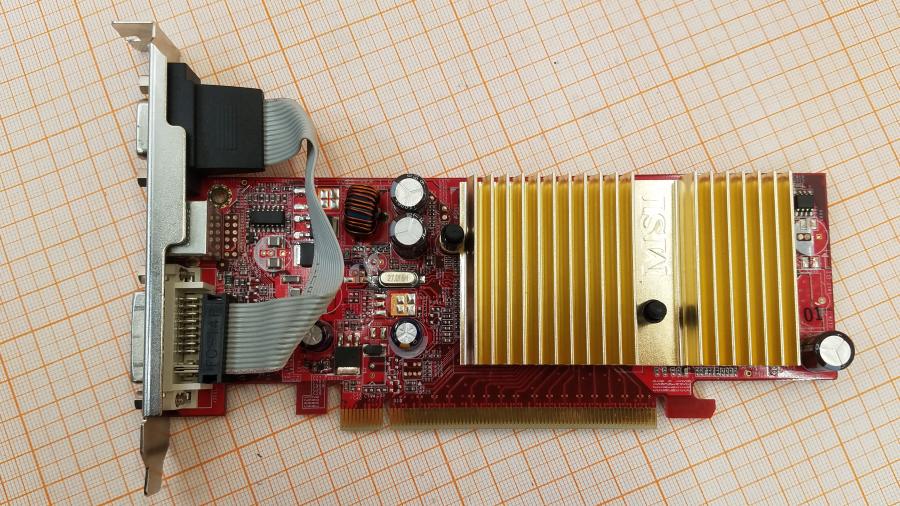 226-174-001 VGA PCI-E MSI GeForce 7100 GS #2