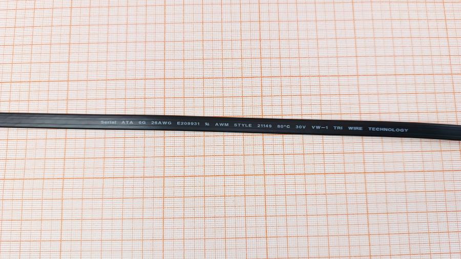 223-293-001 Кабель SATA-III 6Gbs  SATA-III 0.5M Black #4