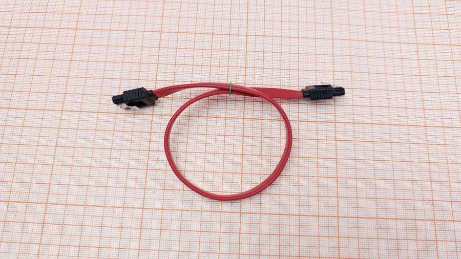 223-294-001 Кабель SATA-III 6Gbs  SATA-III 0.3M Red #1