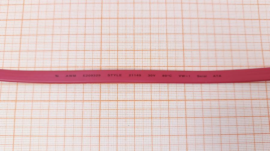 223-295-001 Кабель SATA-III 6Gbs  SATA-III 0.5M Red #4