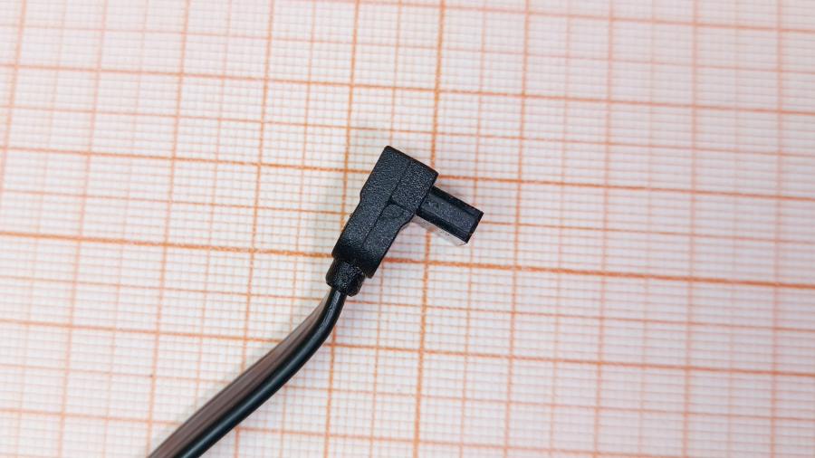 223-296-001 Кабель SATA ASAP SATA 0.5M Black Угловой #2