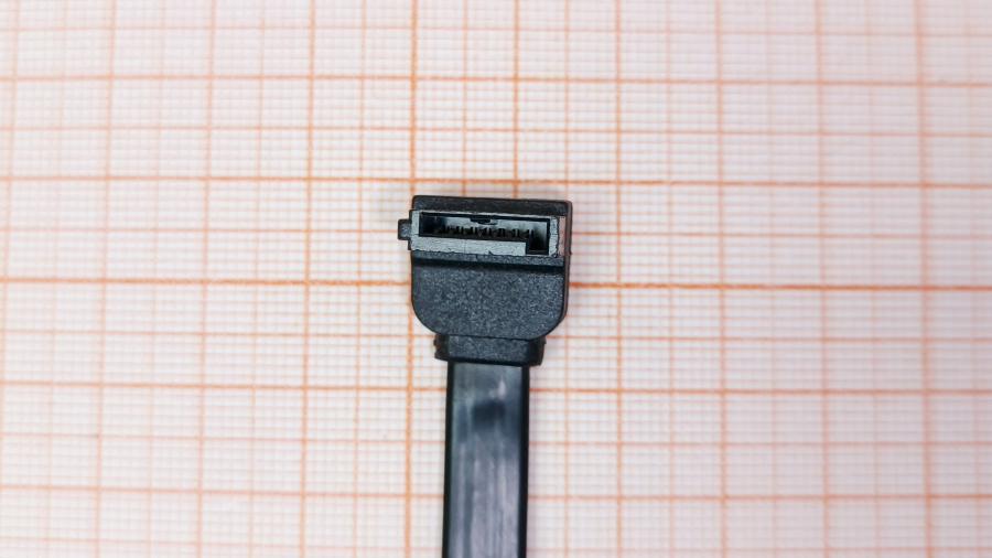 223-296-001 Кабель SATA ASAP SATA 0.5M Black Угловой #3