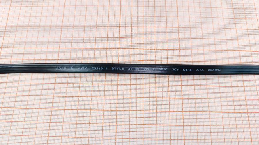 223-296-001 Кабель SATA ASAP SATA 0.5M Black Угловой #6