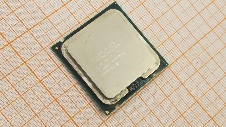 219-296-001 CPU LGA 775 INTEL PENTIUM CORE-DUO E2200 #1