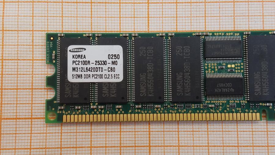 226-189-002 DDR1 DIMM ECC Reg IBM 09N4307 #3