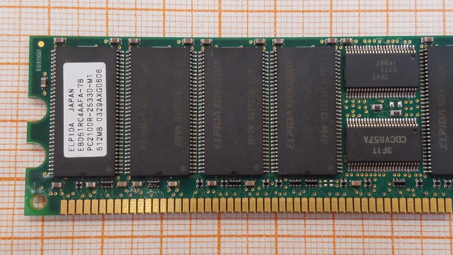 226-189-003 DDR1 DIMM ECC Reg IBM 09N4307 #3