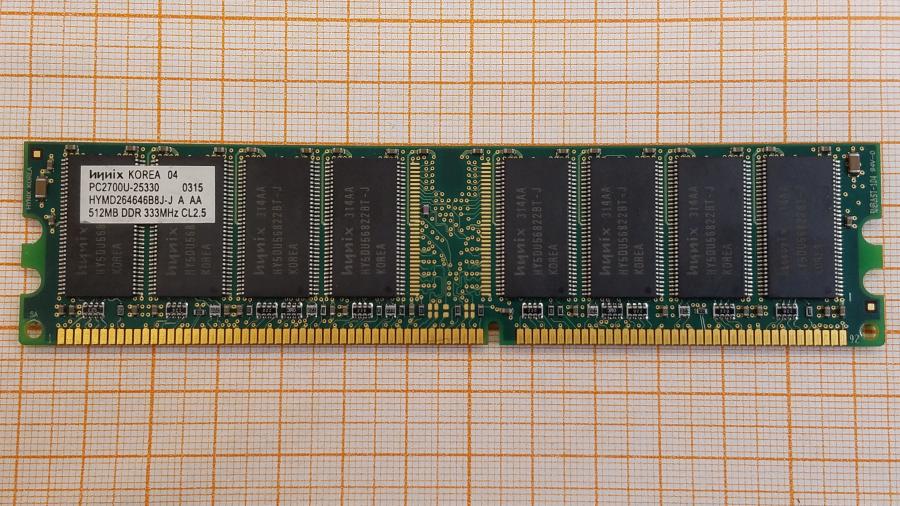 226-192-001 DDR1 DIMM HYNIX HYMD264646B8J-J #1