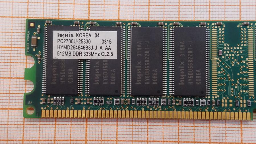 226-192-001 DDR1 DIMM HYNIX HYMD264646B8J-J #2