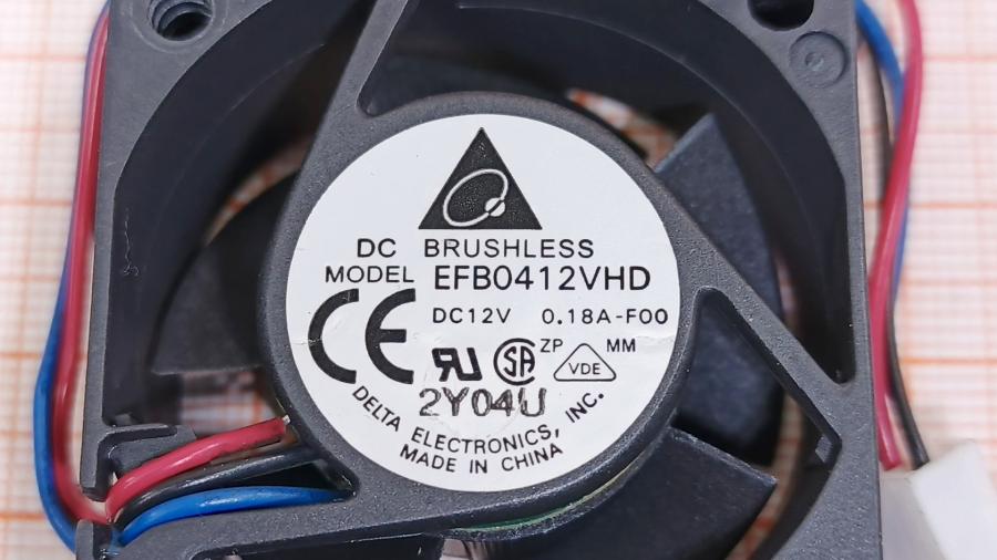 226-215-001 Вентилятор DELTA EFB0412VHD-F00 #2