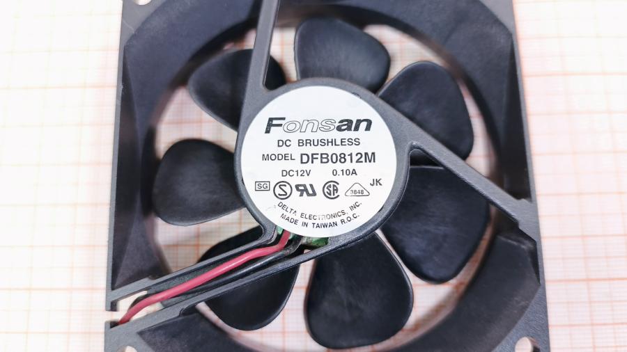 226-222-001 Вентилятор  FONSAN DFB0812M #2