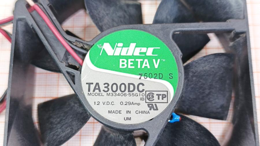 226-223-001 Вентилятор NIDEC BETA V TA300DC (M33406-55G10) #2