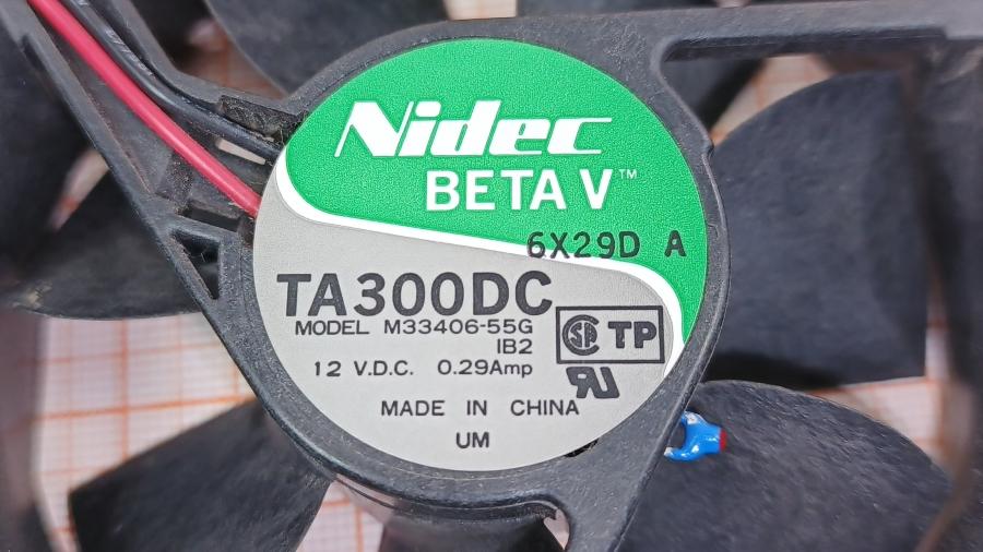 219-309-001 Вентилятор NIDEC BETA V TA300DC (M33406-55G) #2