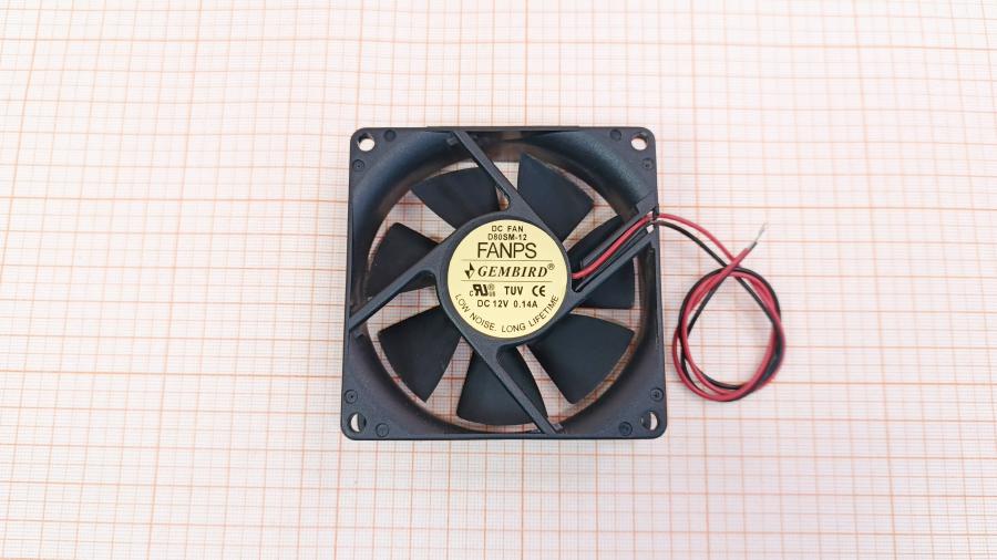 219-226-002 Вентилятор GEMBIRD D80SM-12 #1