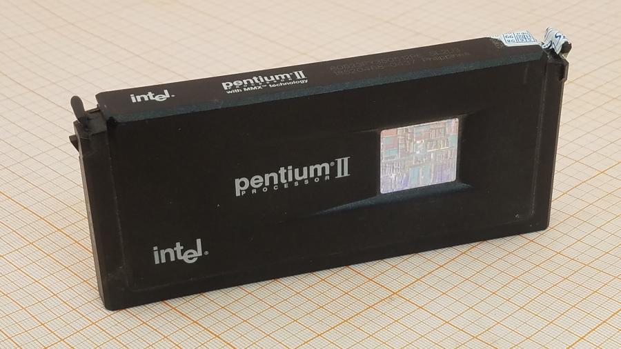 219-315-001 CPU Slot 1 INTEL Pentium II 350 MHz SL2U3 #1